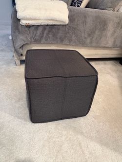 Gray Ottoman