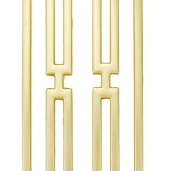 Drawer Pulls, Modern Gold Cabinet Handles for Furniture Hardware Dresser Door with Screws