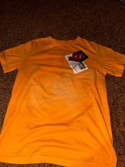 Jordan Club Orange T-Shirt with Tags and blue Jordan shirt