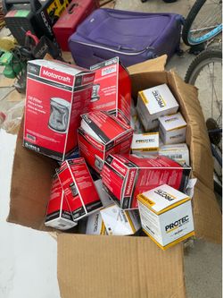 Oil filters n air filters like 200 total