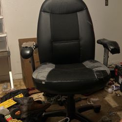 Office Chair Used Heavily 