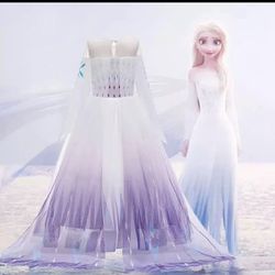 Queen Elsa Light Purple Dress