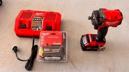 Impact socket drill, dual chargers and 2 batteries