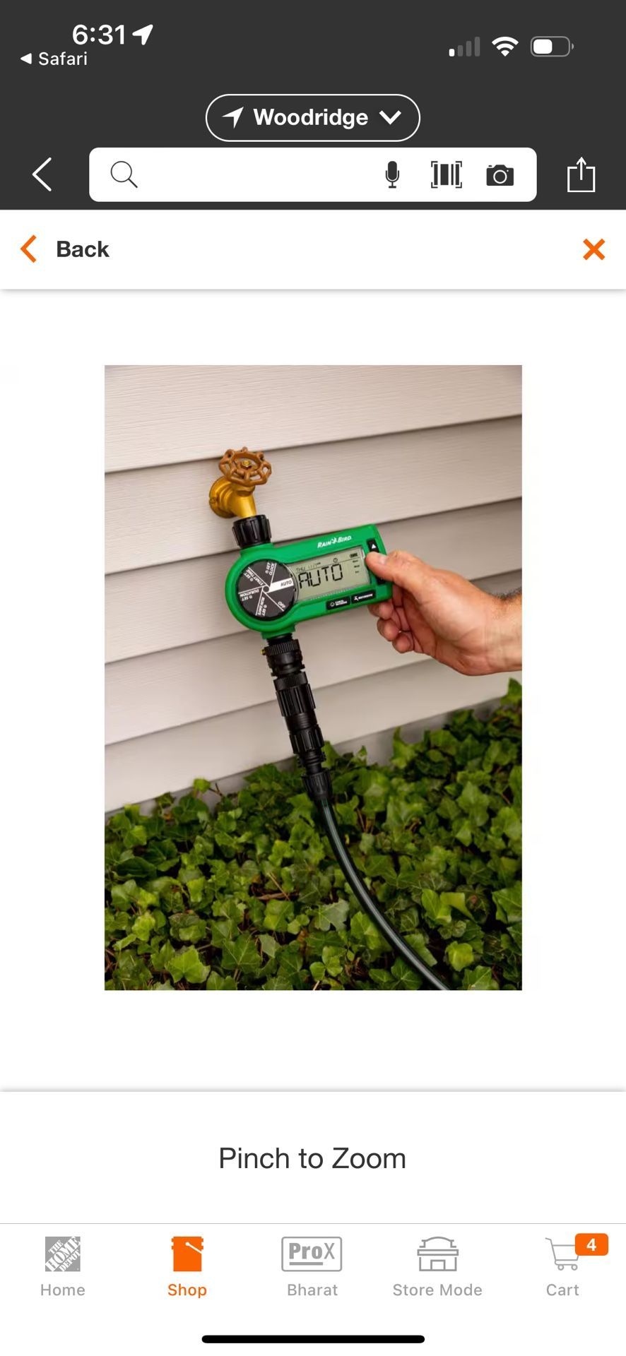 Rain Bird Electronic Hose Timer
