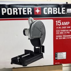 NEW CHAP SAW PORTER CABLE 14 InCH