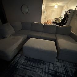 Light Grey Couch 