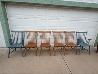 Ethan Allen Maple Dining Chairs Windsor country living