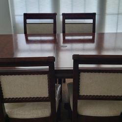 Extendable Dining Table With 6 Chairs