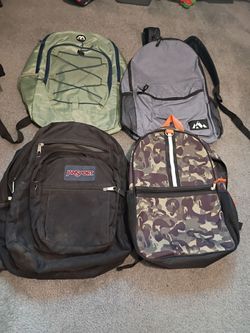 Backpacks 10 for all 4
