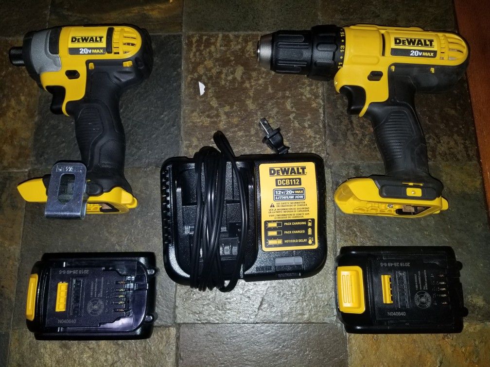 Dewalt impac driver and drill