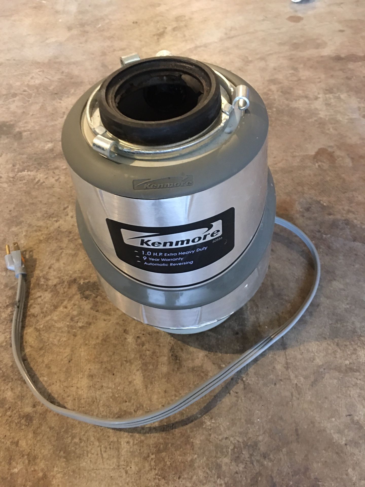 Kenmore 1 HP Extra Heavy Duty Garbage Disposal