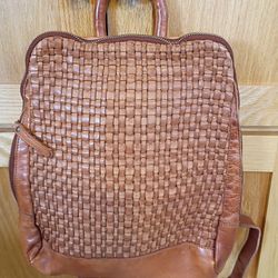Vilenca Holland Leather Backpack Purse