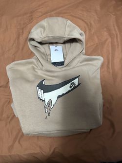 Nike SB Kids  Beige Hoodie (ice cream logo)