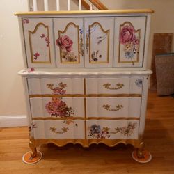 Unique French Provincial Dresser