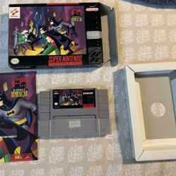 SNES Adventures of Batman And Robin