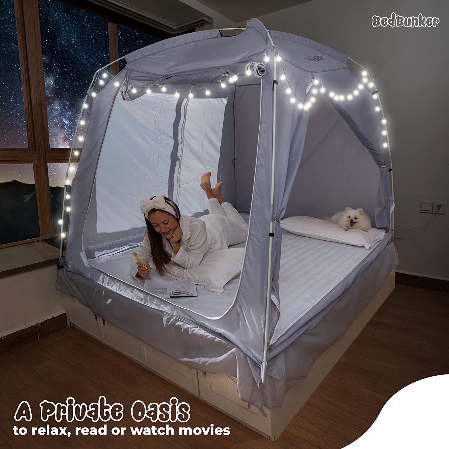 Private top bed tent