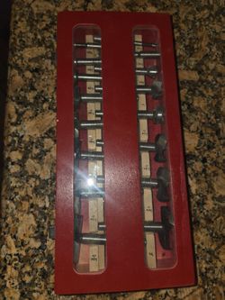 Forstner Drill Bits Full Set in Wood Case Like-New Condition
