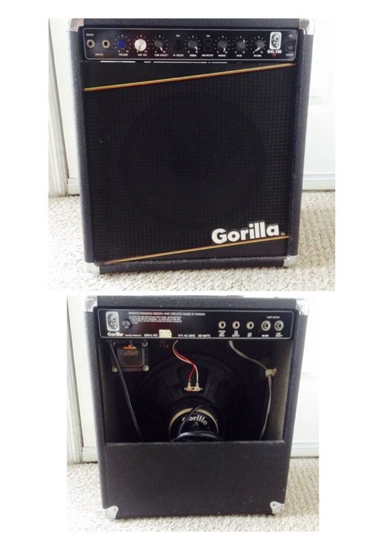 Gorilla GG 110 150Watt Guitar Amp. Combo with Reverb.
