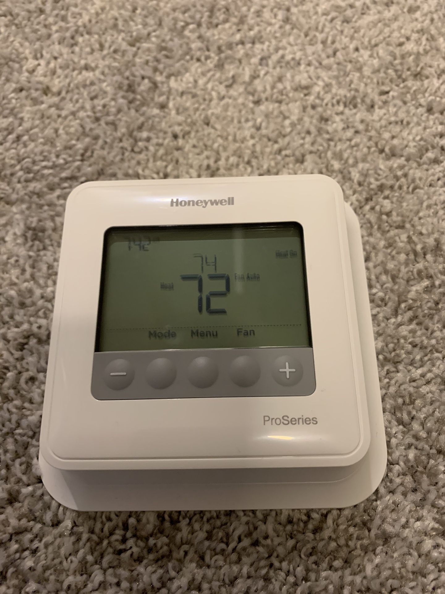Honeywell T4 Pro programmable thermostat