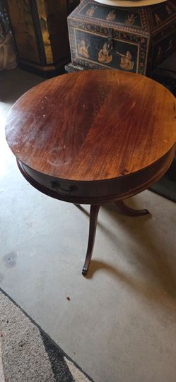 24"  antique table