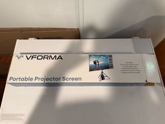 VForma 60" Portable Projector Screen with Tripod