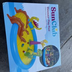 dinosaur play pool