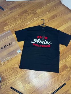 Amiri Club Hollywood T-Shirt Black
