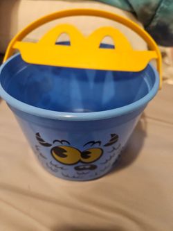 Halloween Blue McDonalds Bucket