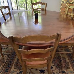 Henredon Modern Barn Pedestal Dining Table