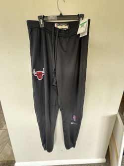Nike Chicago Bulls City Edition Player Issued Tear Away Warm Up Pants XL Tall