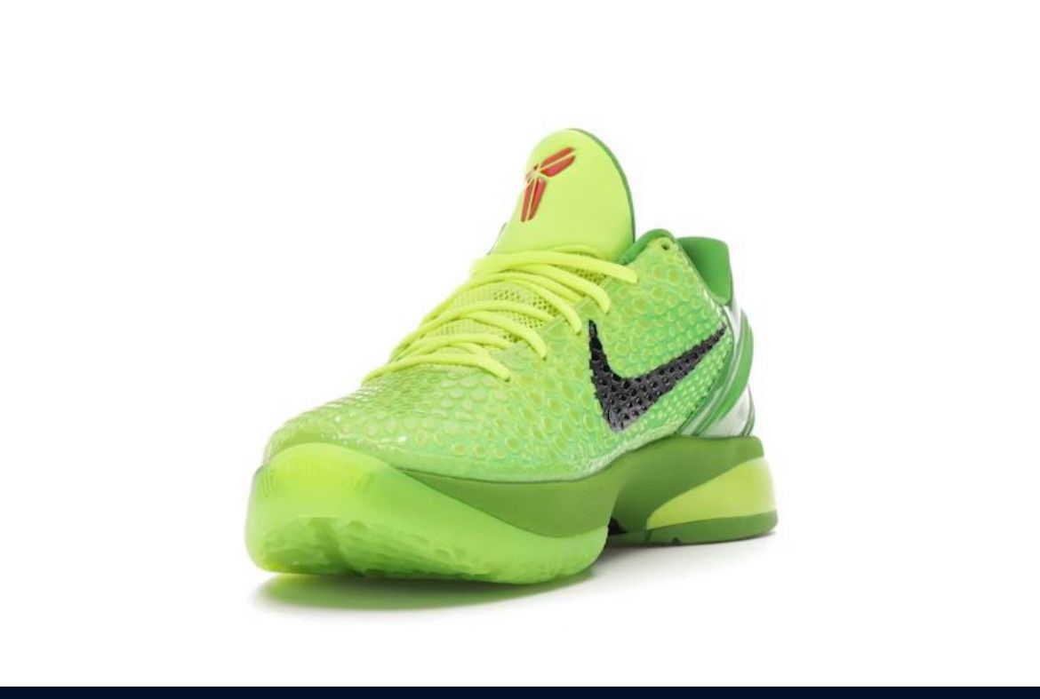 Nike Kobe 6 Proto Grinches Size 13