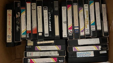 Big Lot VHS Tapes Movies