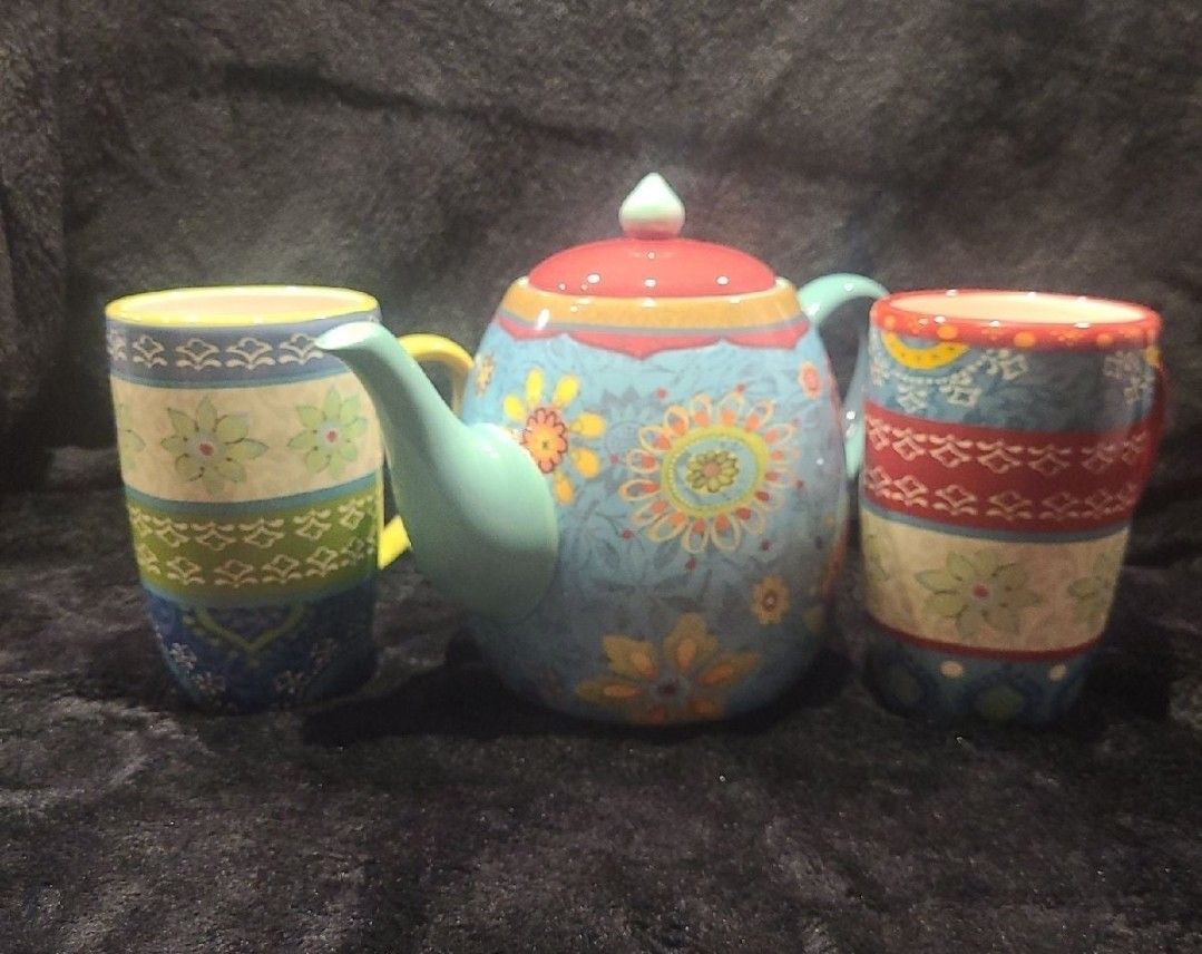 Certified International Tea Set