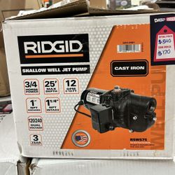 SHALLOW WELL JET PUMP