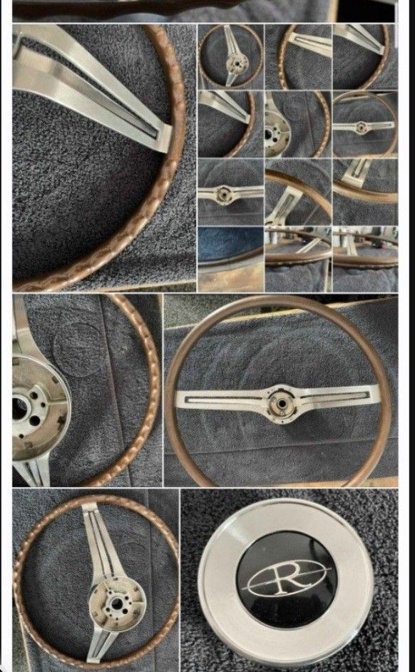 RARE Vintage 1963-65 Buick Riviera Steering Wheel complete. No cracks or breaks Insured Shipping available