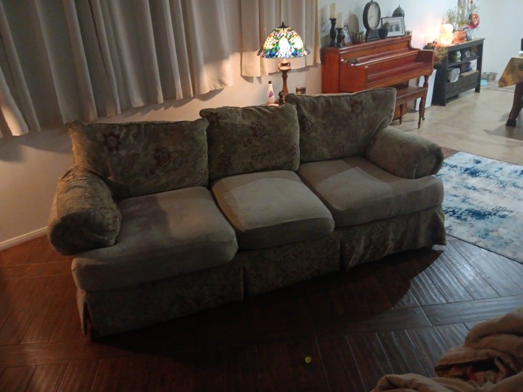 Couch, Chair And Ottoman
