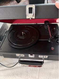 Toca disco para vinyl / vinyl record player in case