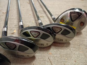 Lot Of 6 Warrior Custom Golf 3 Driver Golf Clubs (See Pics