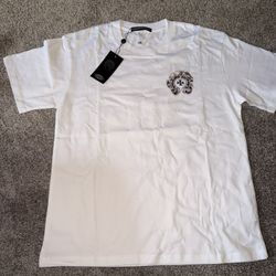 White chrome hearts tee