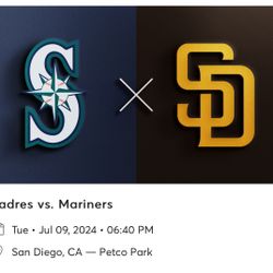 Padres Vs. Mariners