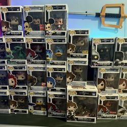 Kingdom Hearts Funko Lot