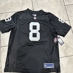 Raiders #8 Jersey Josh Jacobs Large