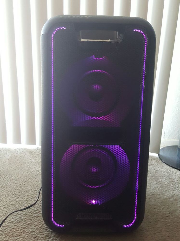 SONY GTK-XB7 BLUETOOTH HOME AUDIO SYSTEM (BLACK) used