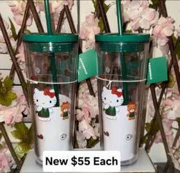 Hello Kitty Starbucks Collection New ❤️ Different Prices