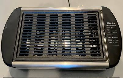 ELECTRIC GRILL - KRUPS Canyon Indoor/Outdoor Deluxe Electric Grill