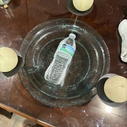 Glass Iron Decor