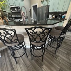 Bar Stools - 4 Swivels 