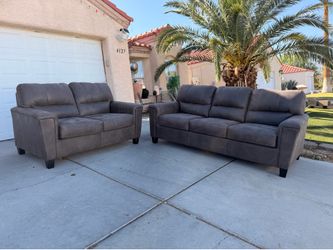 Ashley sofa and loveseat