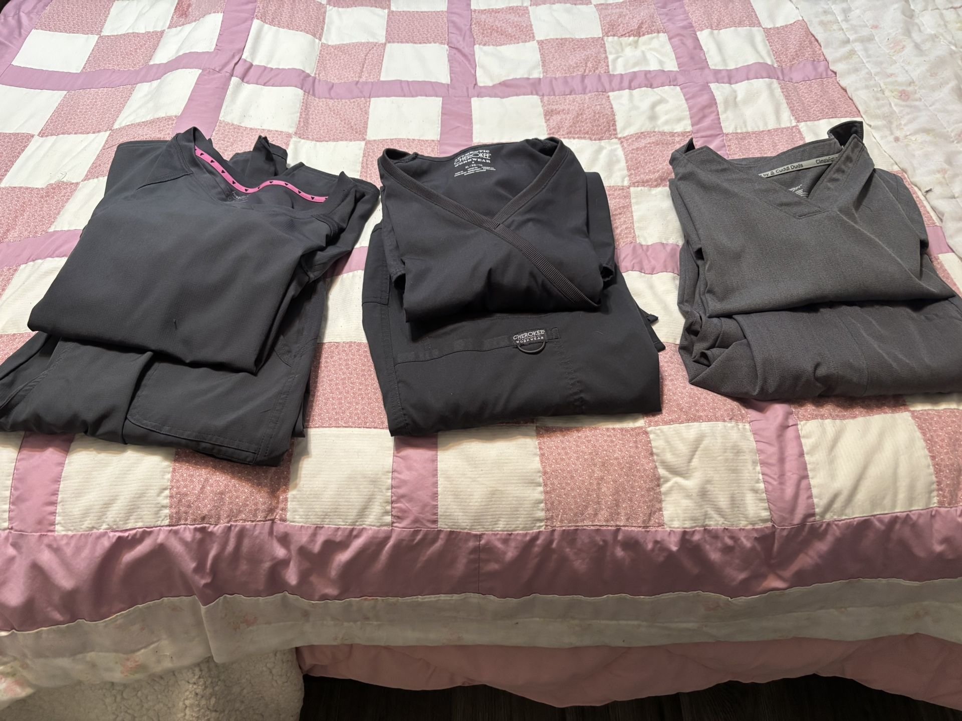 Three Sets Of Scrubs
