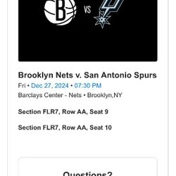 NBA VIP 2 TICKETS 